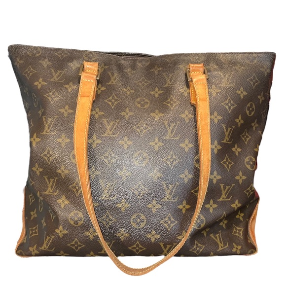 LOUIS VUITTON LV Authentic Cabas Mezzo TH0032 Shoulder Bag Code Large Tote Bag - Picture 8 of 16